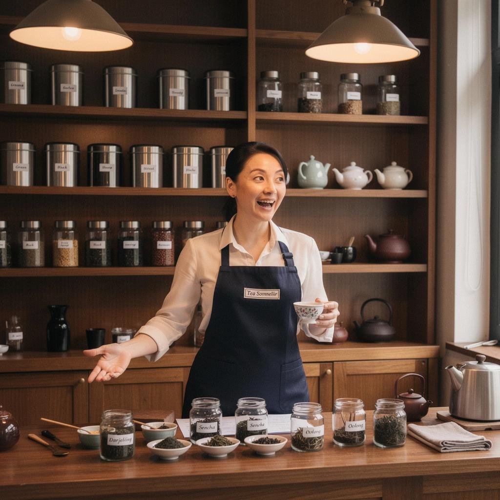 A muscatel jegyeket bemutató csésze tea, gazdag aromával és színnel.